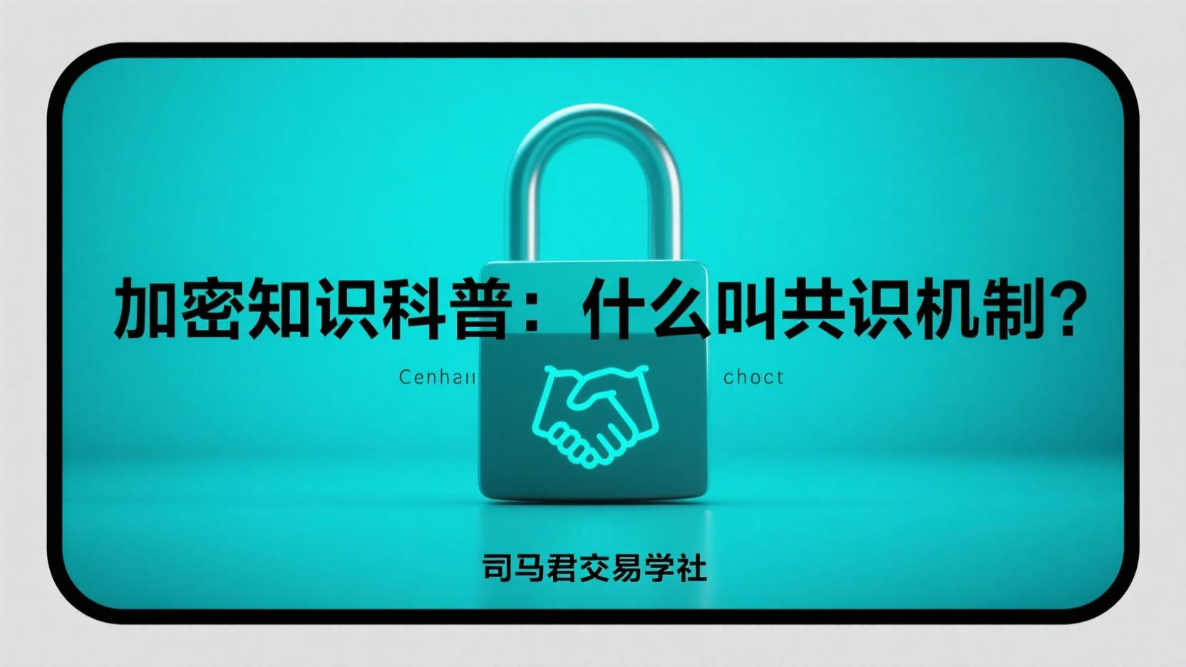 加密知识科普：什么叫共识机制？