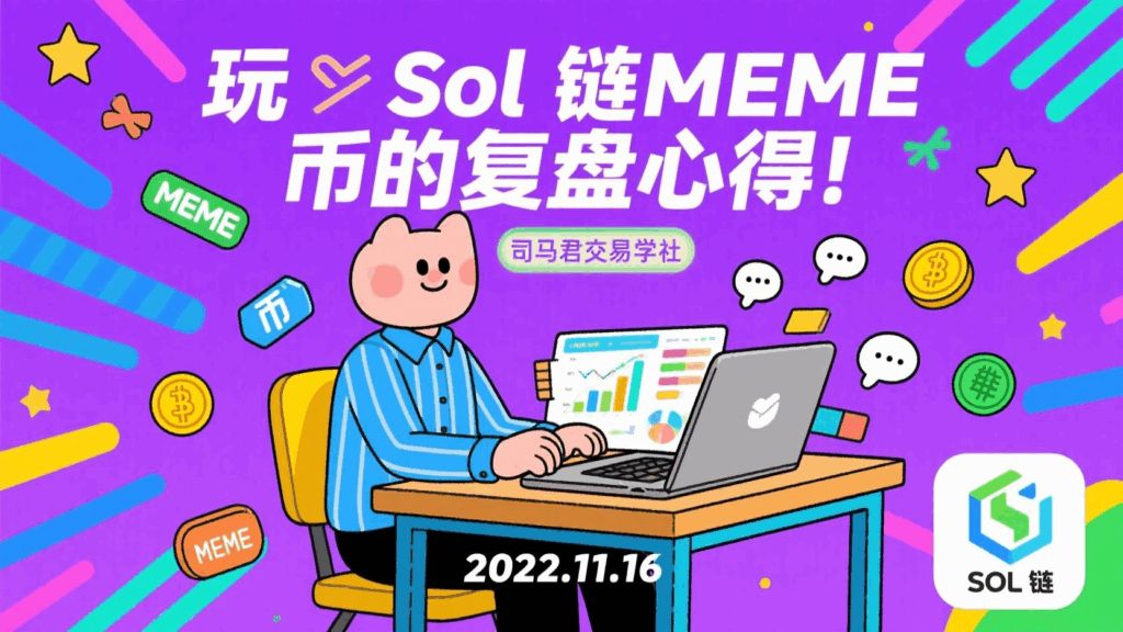 玩sol链MEME币的复盘心得！