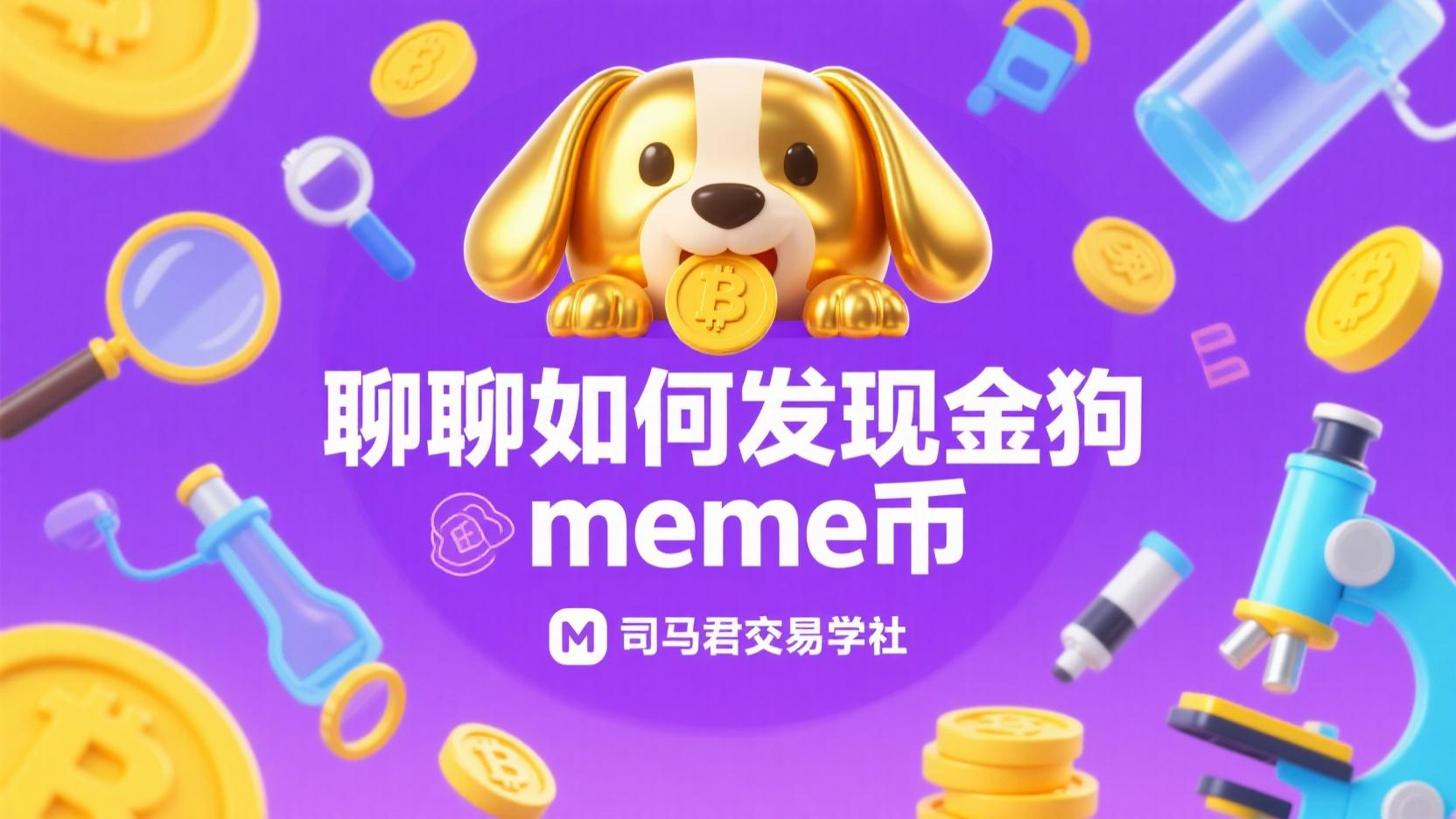 聊聊如何发现金狗meme币
