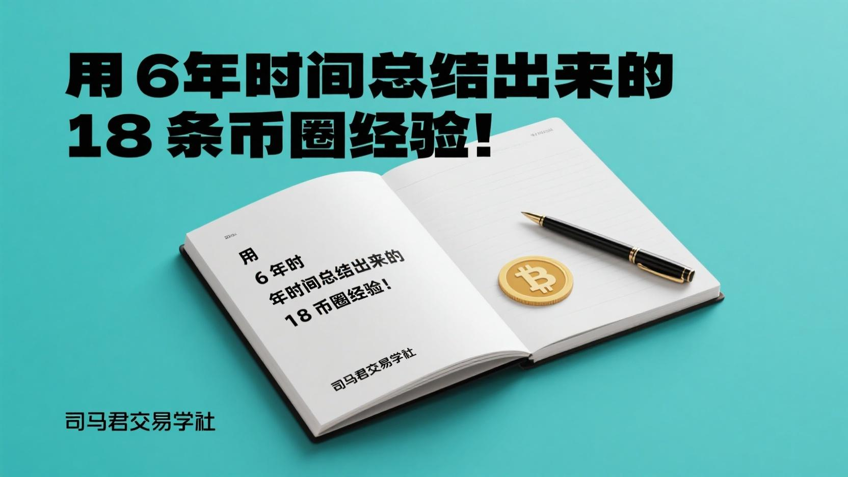 用6年时间总结出来的18条币圈经验！