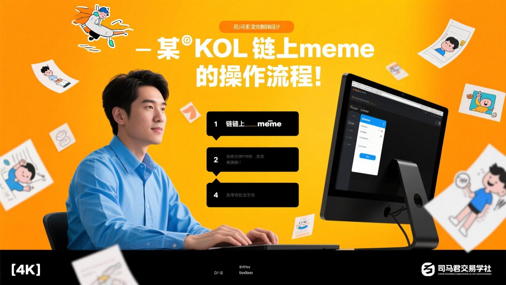某KOL链上meme的操作流程！