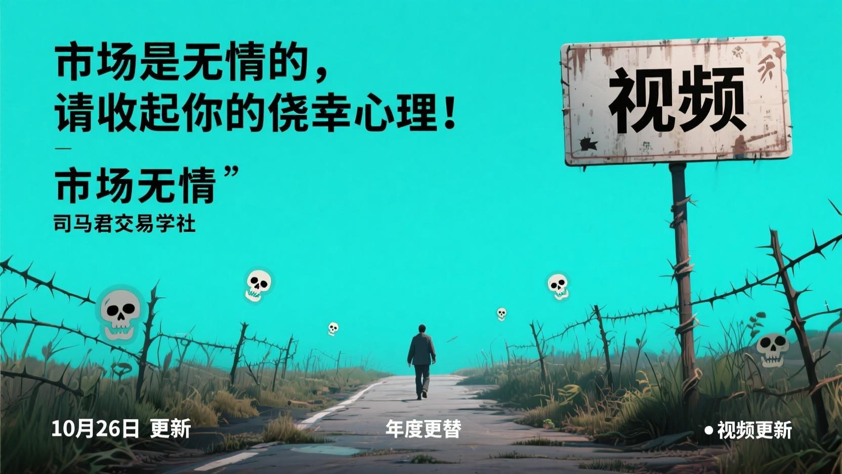 市场是无情的，请收起你的侥幸心理！