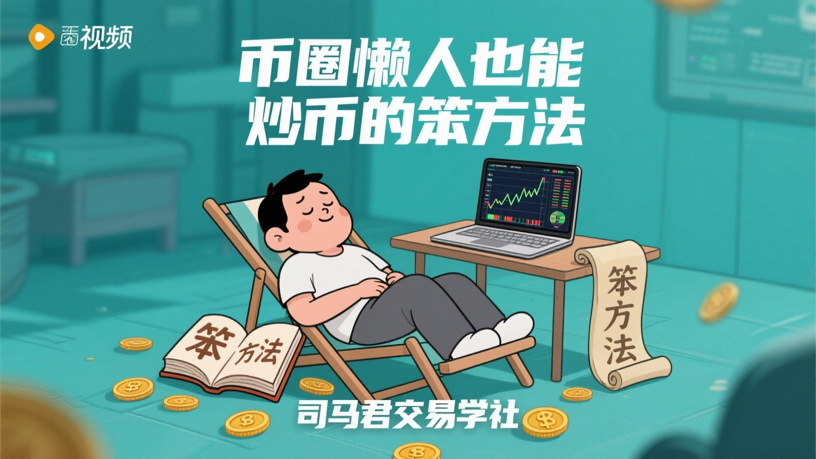 币圈懒人也能炒币的笨方法
