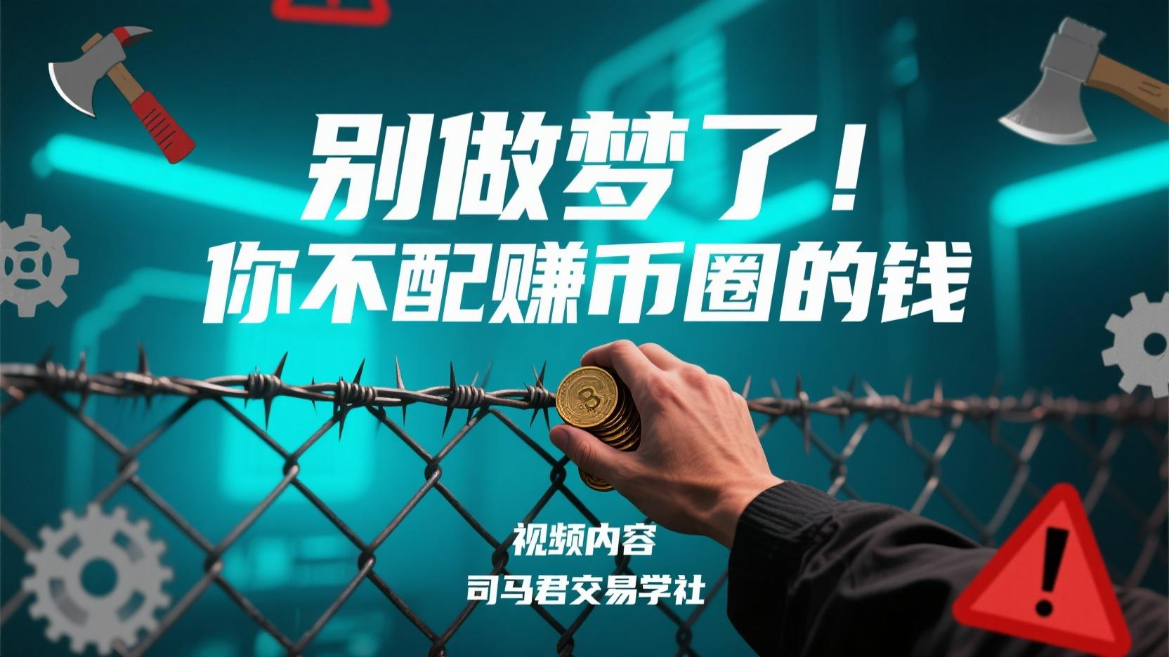 别做梦了！你不配赚币圈的钱