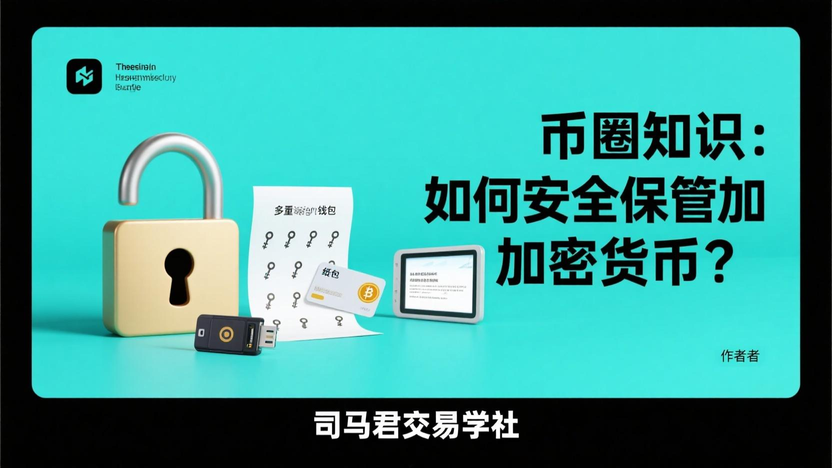 币圈知识：如何安全保管加密货币？