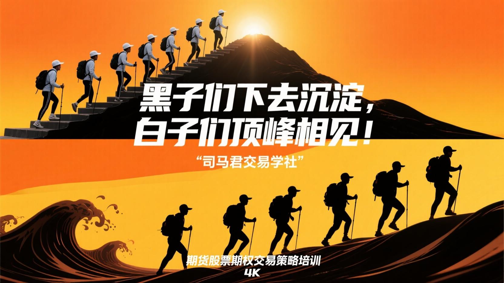 黑子们下去沉淀，白子们顶峰相见！