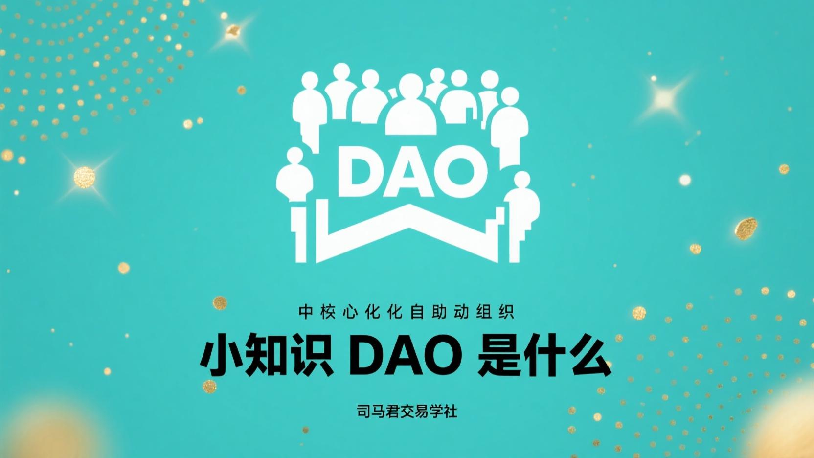 小知识DAO是什么