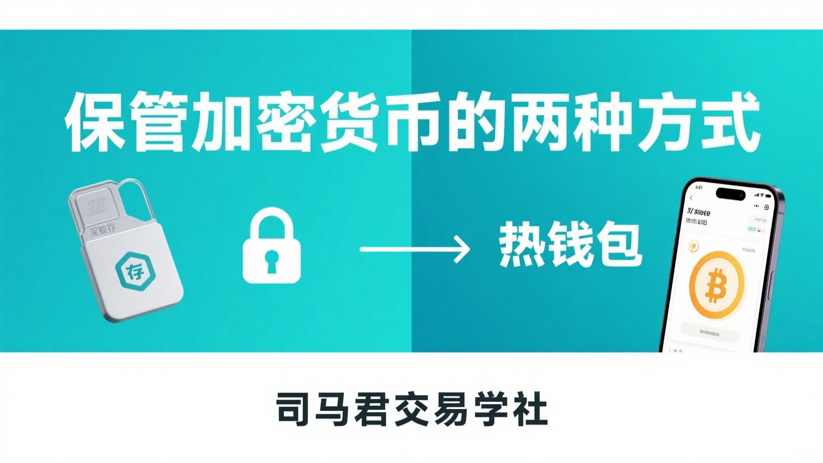 保管加密货币的两种方式