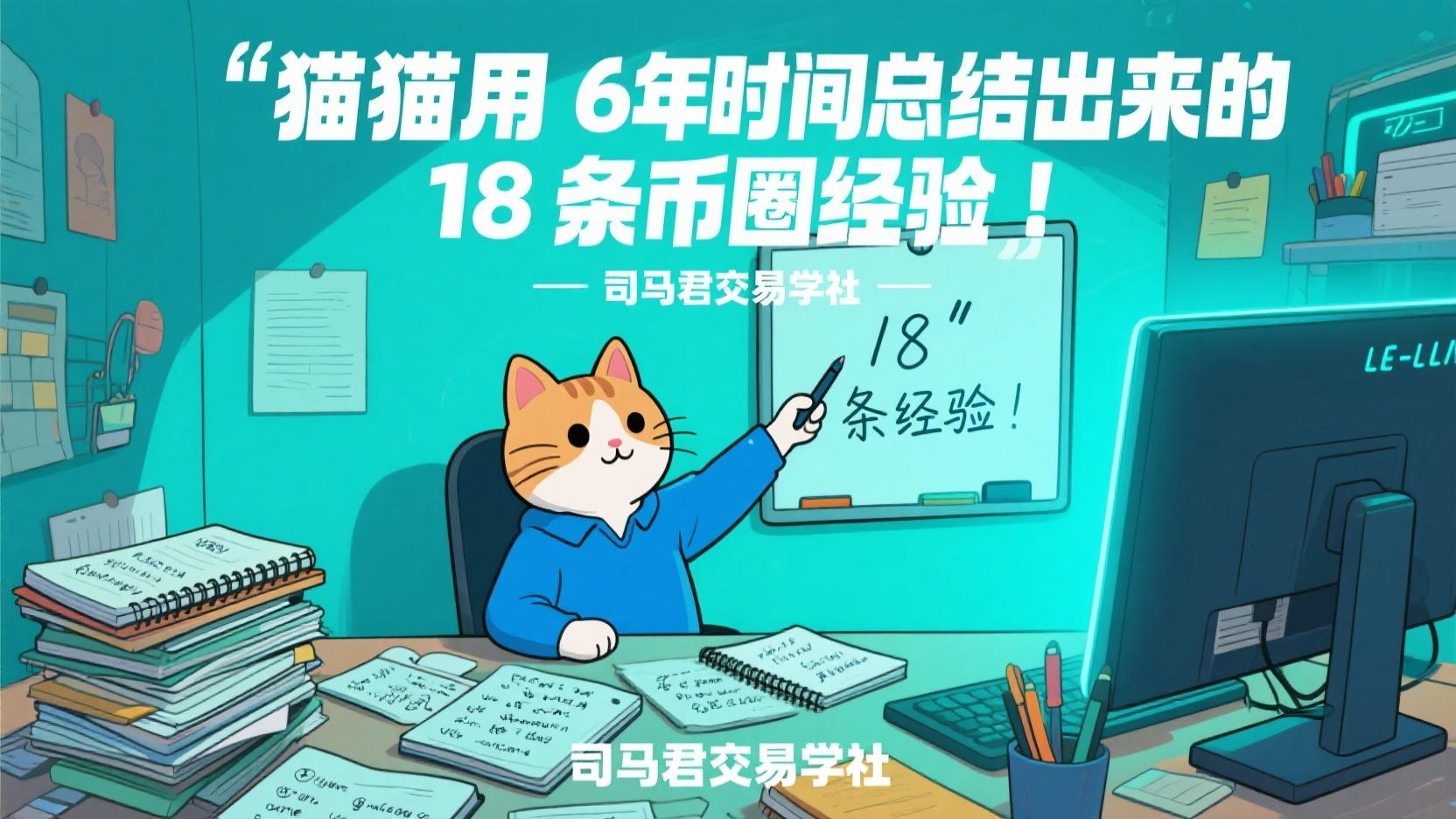 猫猫用6年时间总结出来的18条币圈经验！