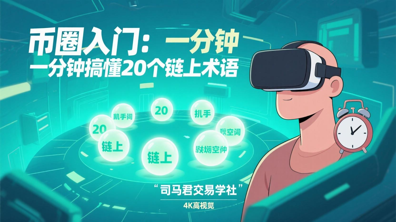 币圈入门丨一分钟搞懂20个链上术语