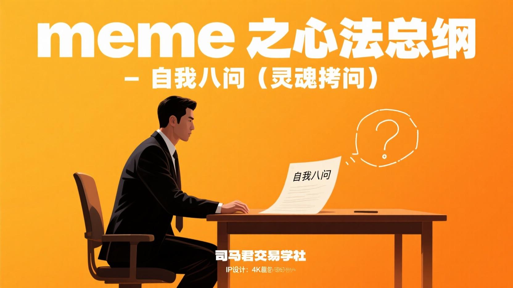meme之心法总纲-自我八问（灵魂拷问）