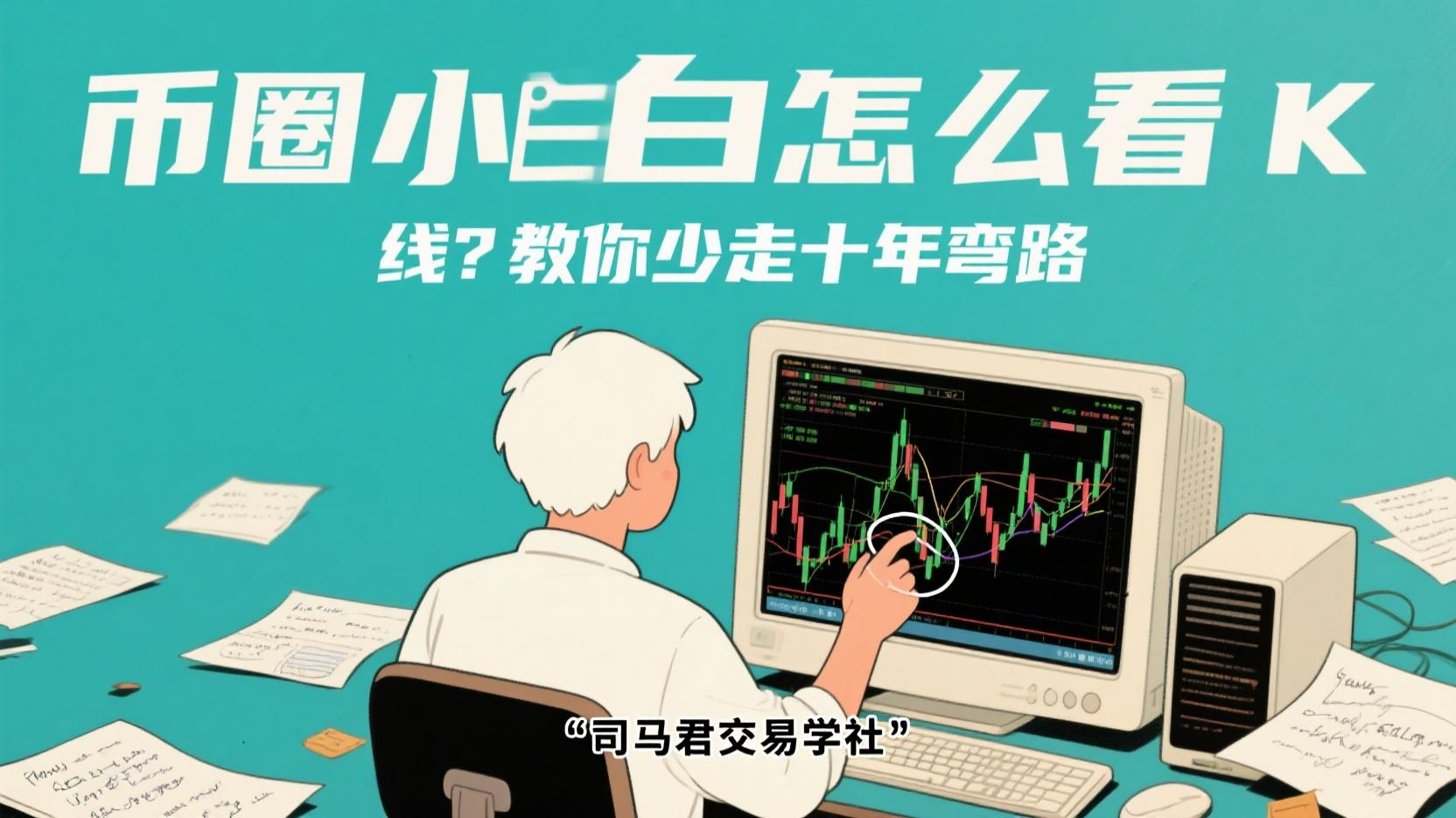 币圈小白怎么看K线？教你少走十年弯路