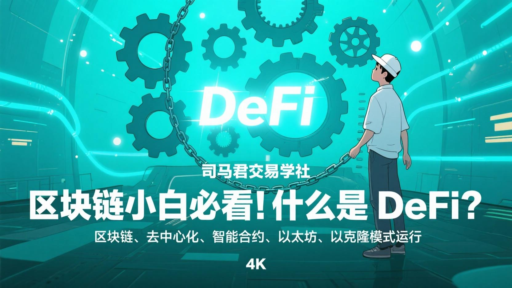 区块链小白比看！什么是DeFi？