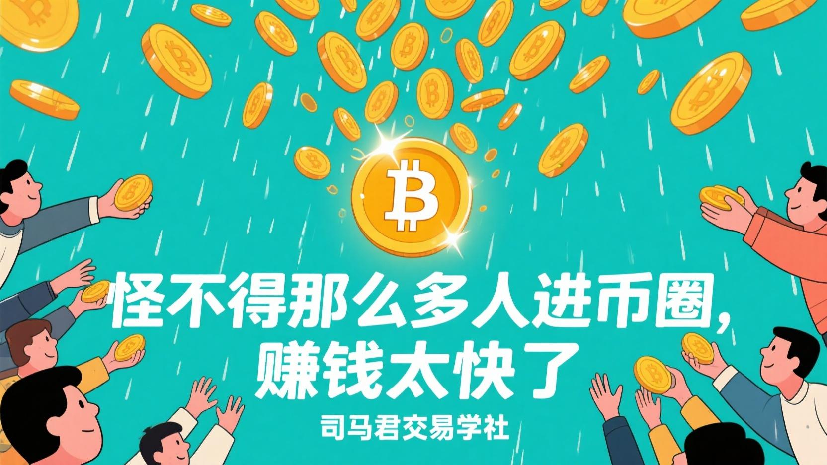 怪不得那么多人进币圈，赚钱太快了