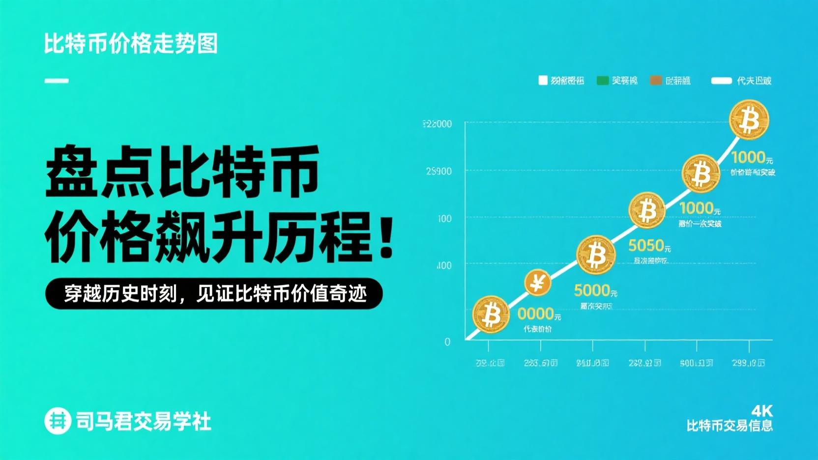 盘点比特币价格飙升历程❗