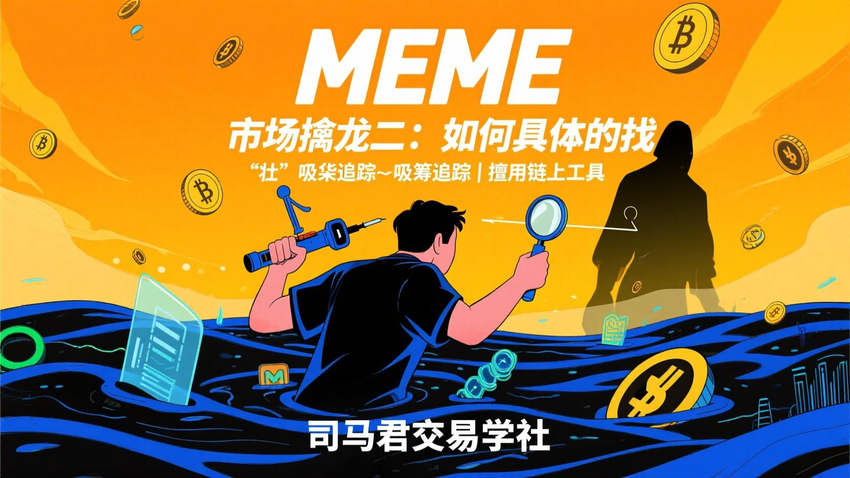 MEME市场擒龙二：如何具体的找“庄”吸筹追踪 | 擅用链上工具