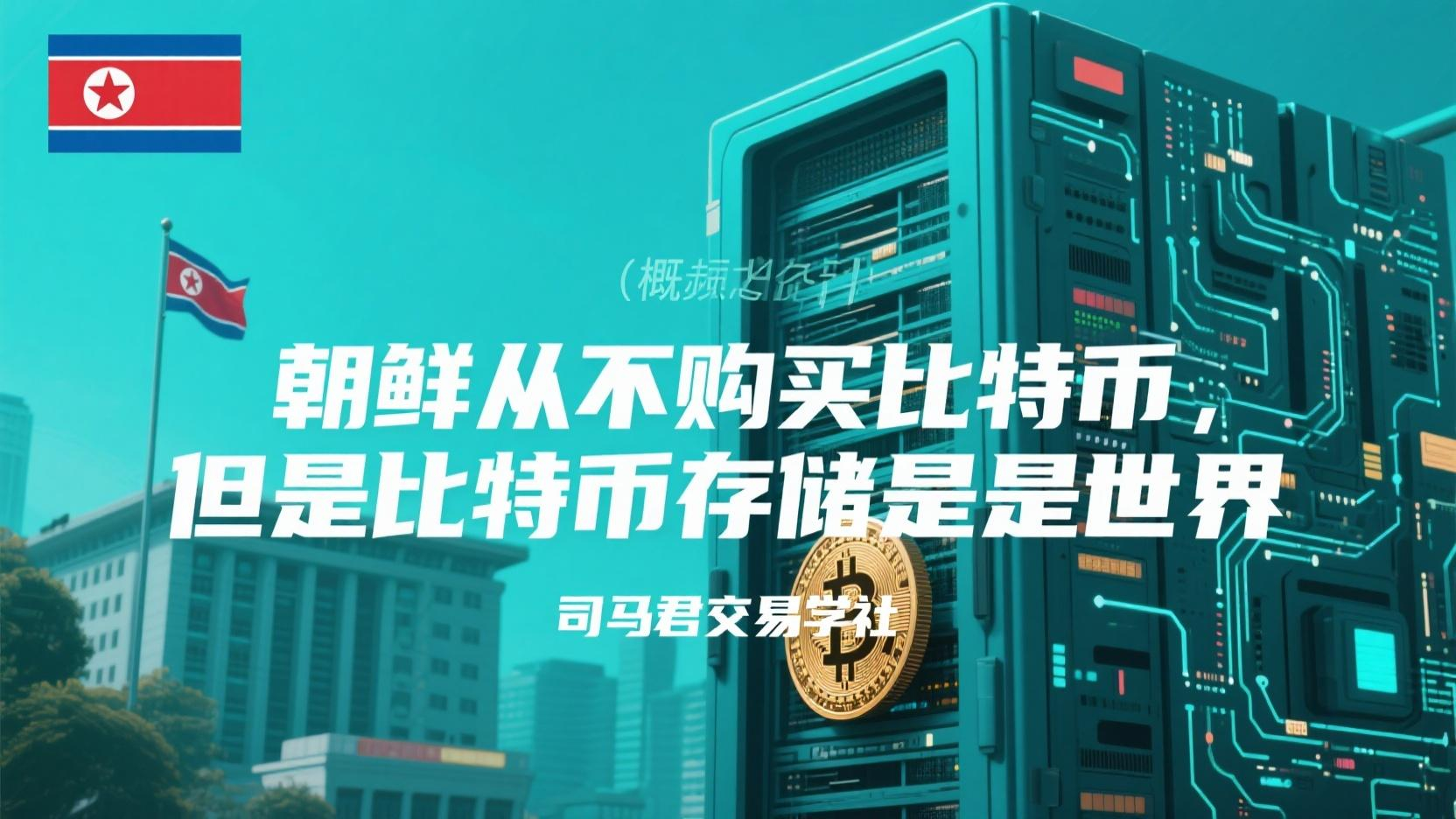 朝鲜从不购买比特币，但是比特币存储是世界