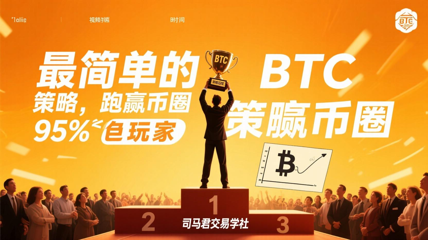 最简单的BTC策略，跑赢币圈95%玩家