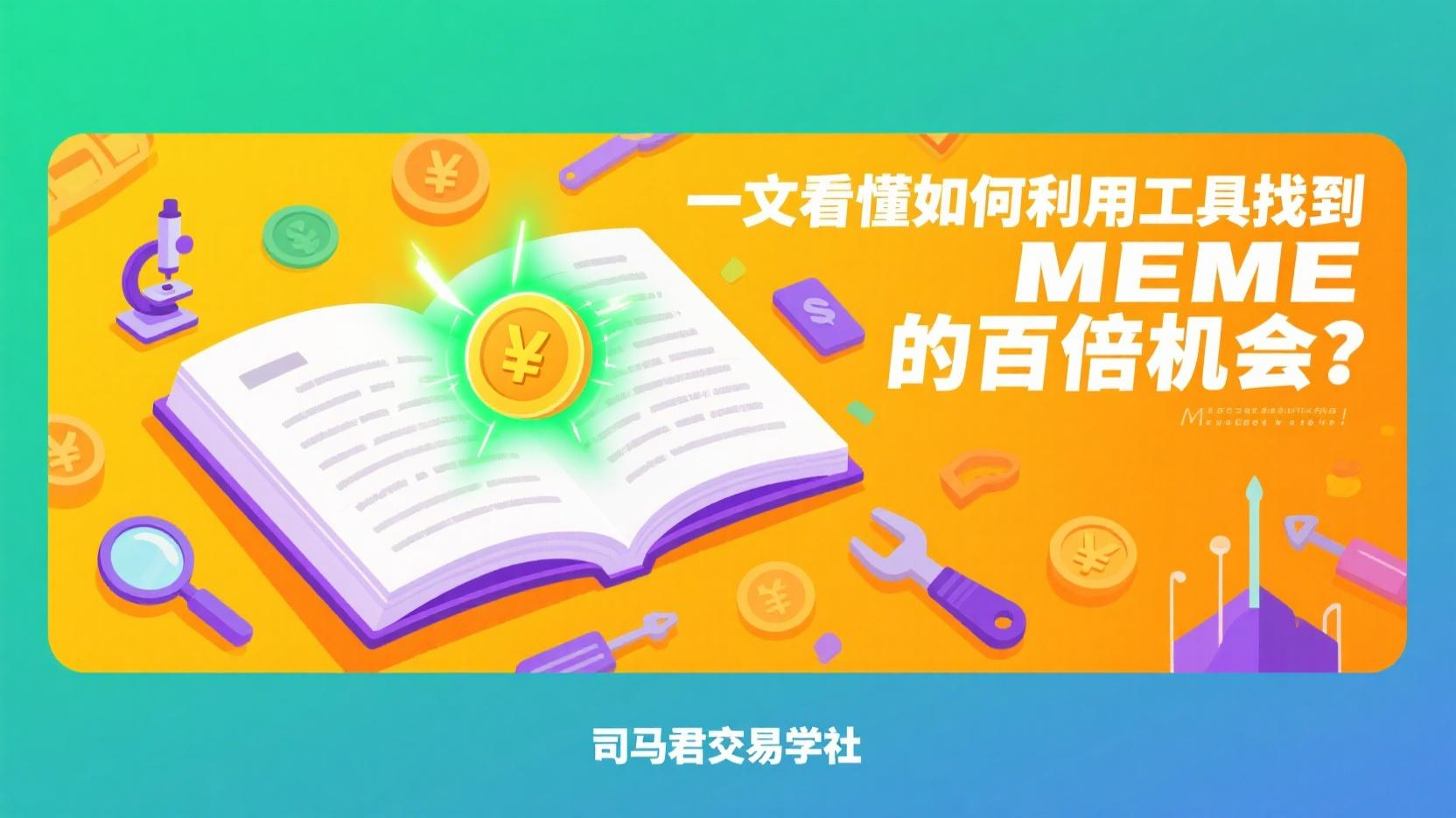 一文看懂如何利用工具找到MEME的百倍机会？