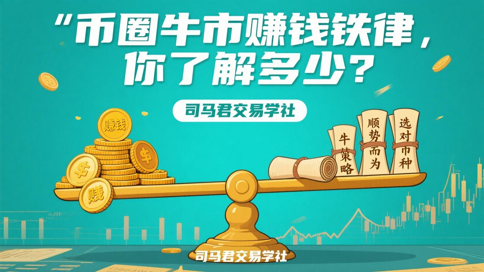 币圈牛市赚钱铁律，你了解多少？