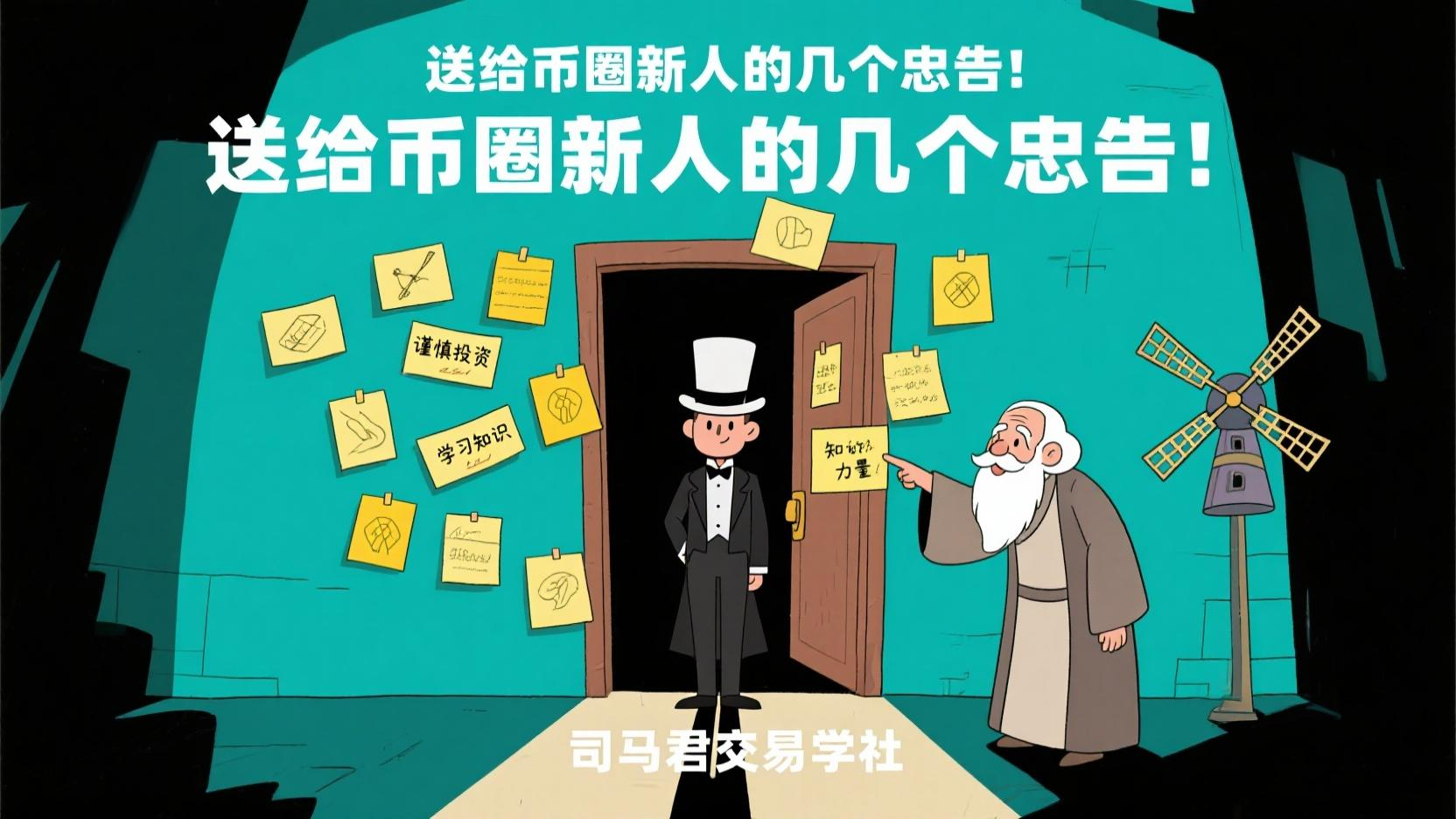 送给币圈新人的几个忠告！