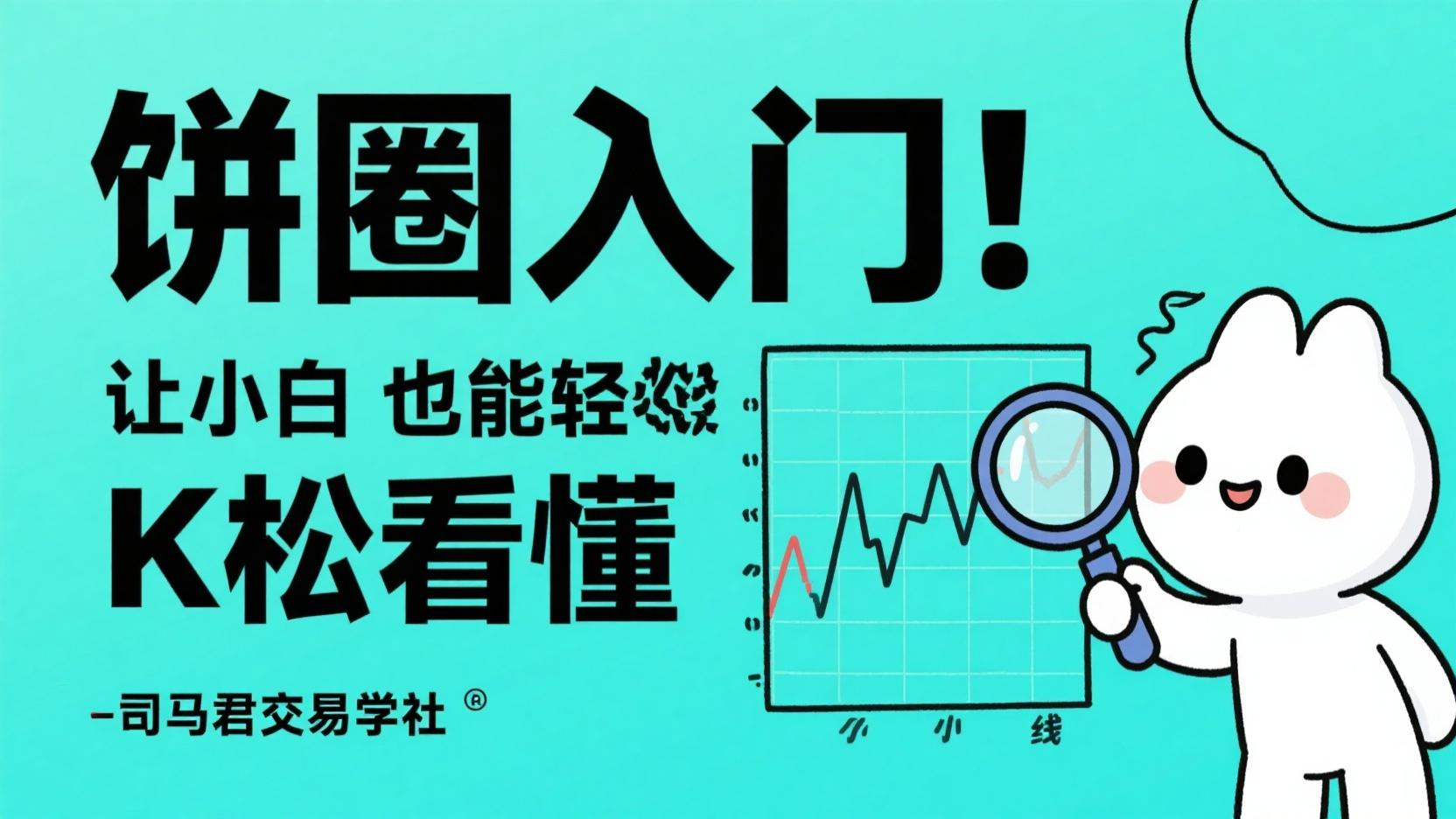 饼圈入门丨让小白也能轻轻松松看懂K线