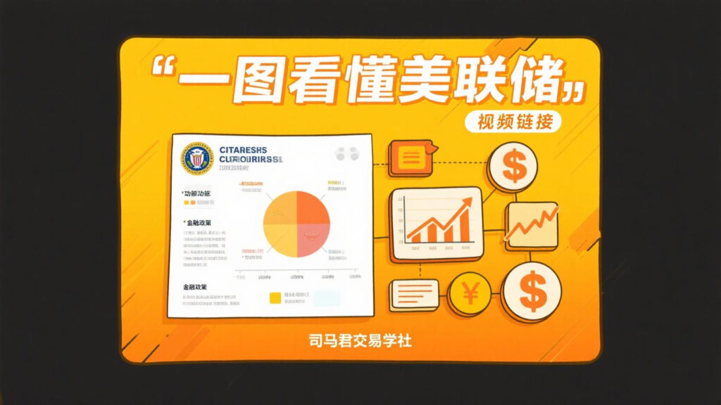 一图看懂美联储🏛️‼️