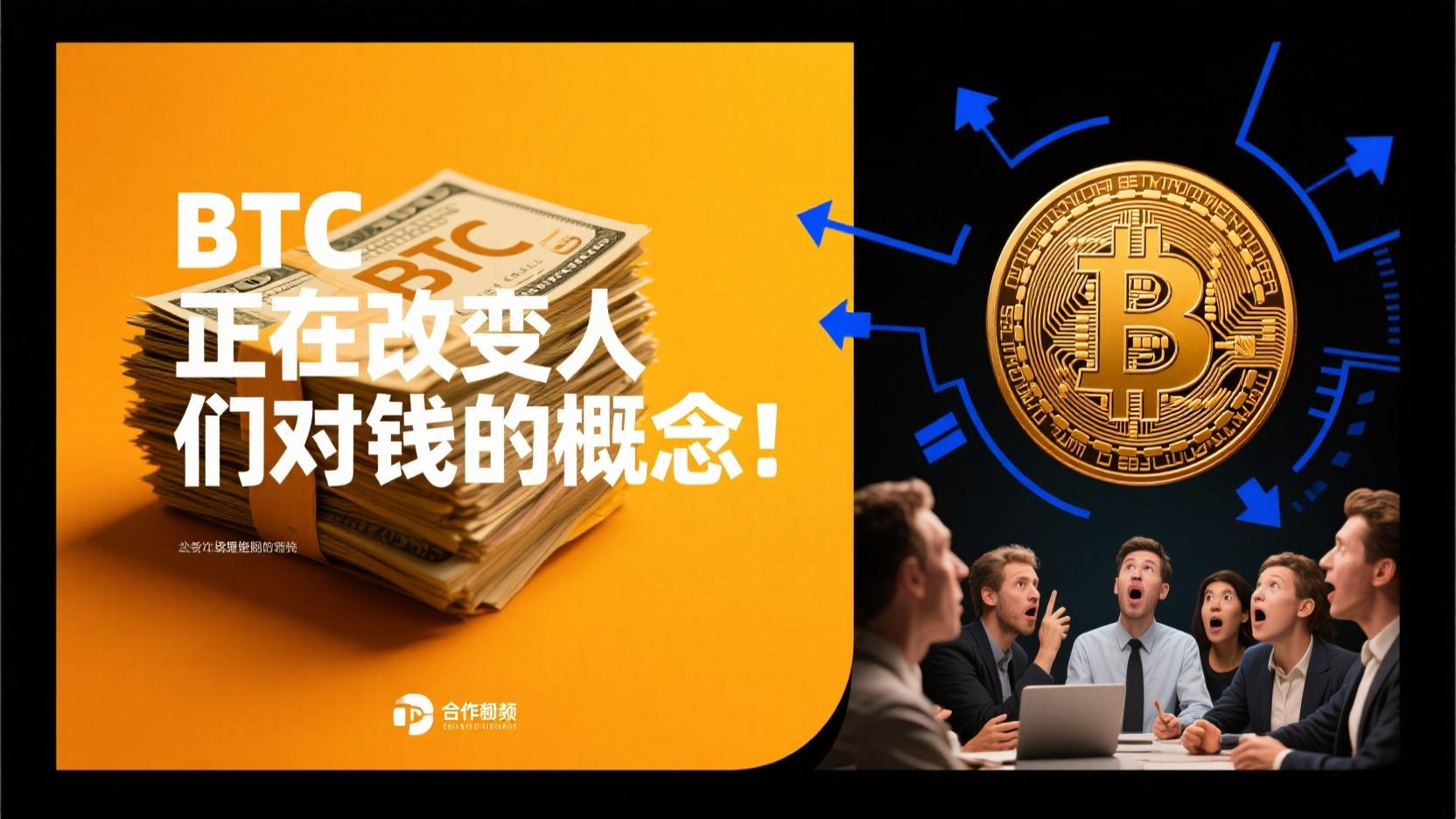 BTC正在改变人们对钱的概念！