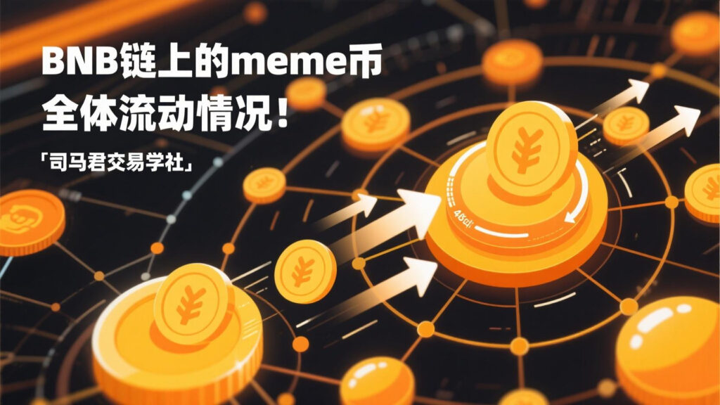 BNB链上的meme币全体流动情况！