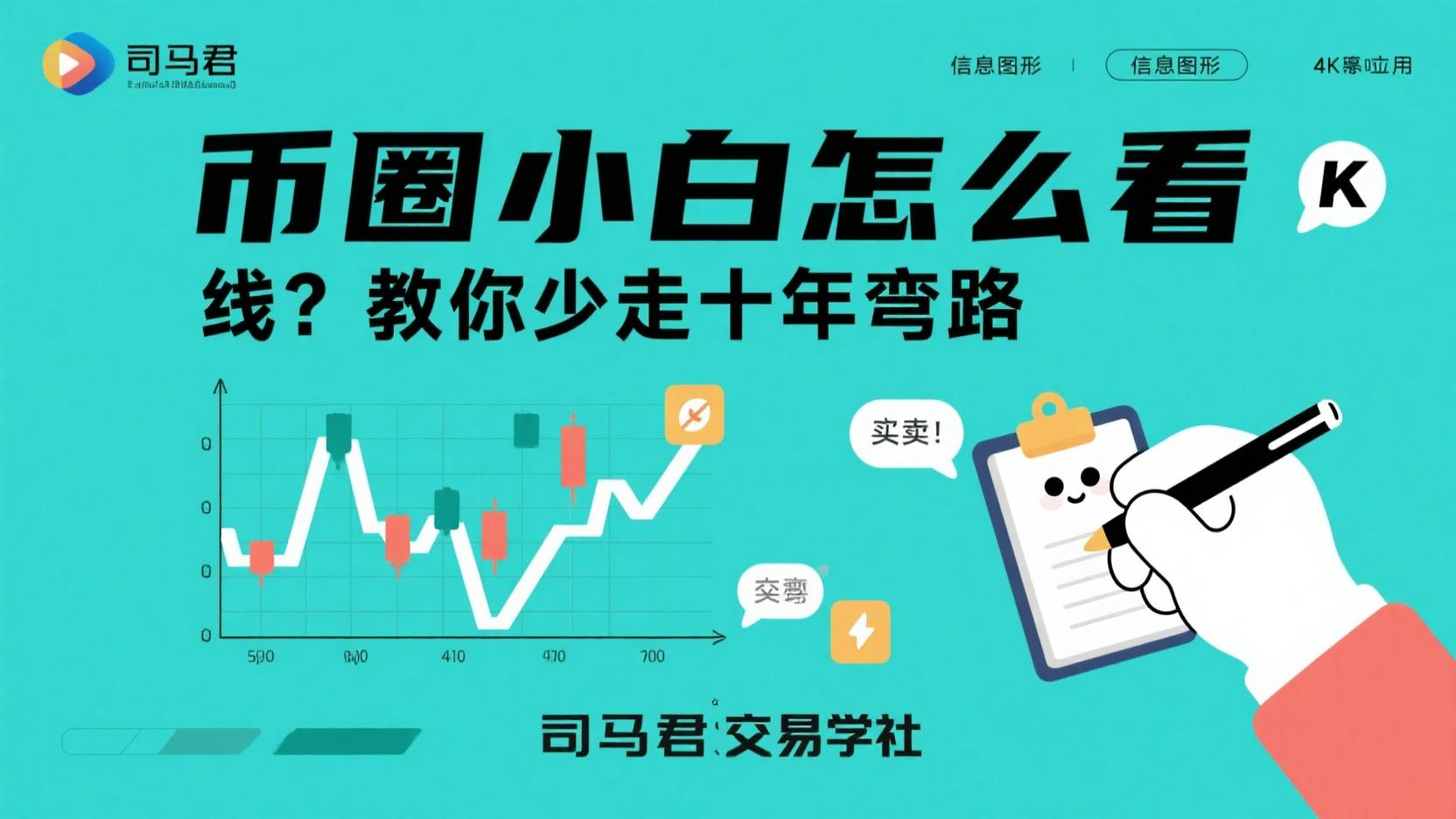 币圈小白怎么看K线？教你少走十年弯路