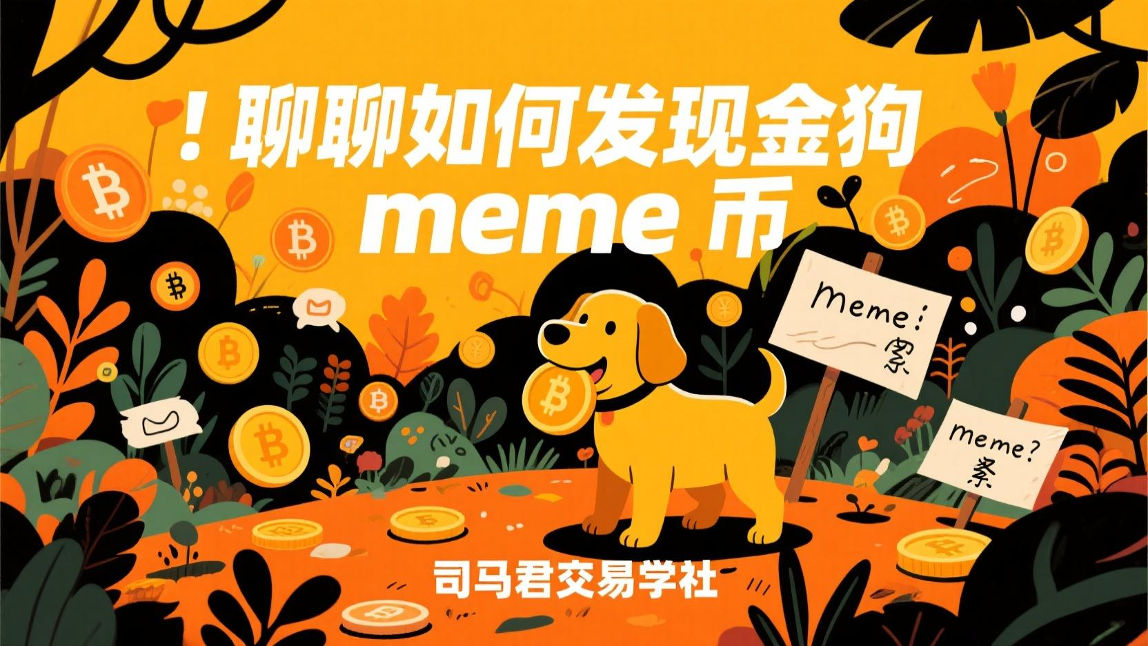 聊聊如何发现金狗meme币