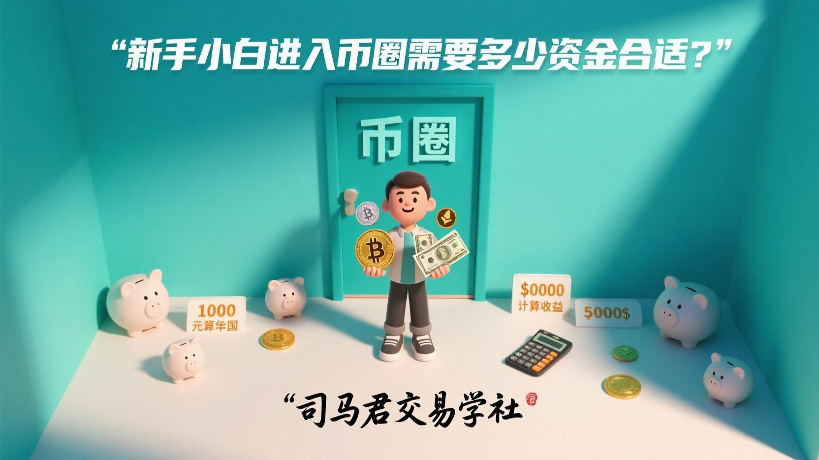 新手小白进入币圈需要多少资金合适？