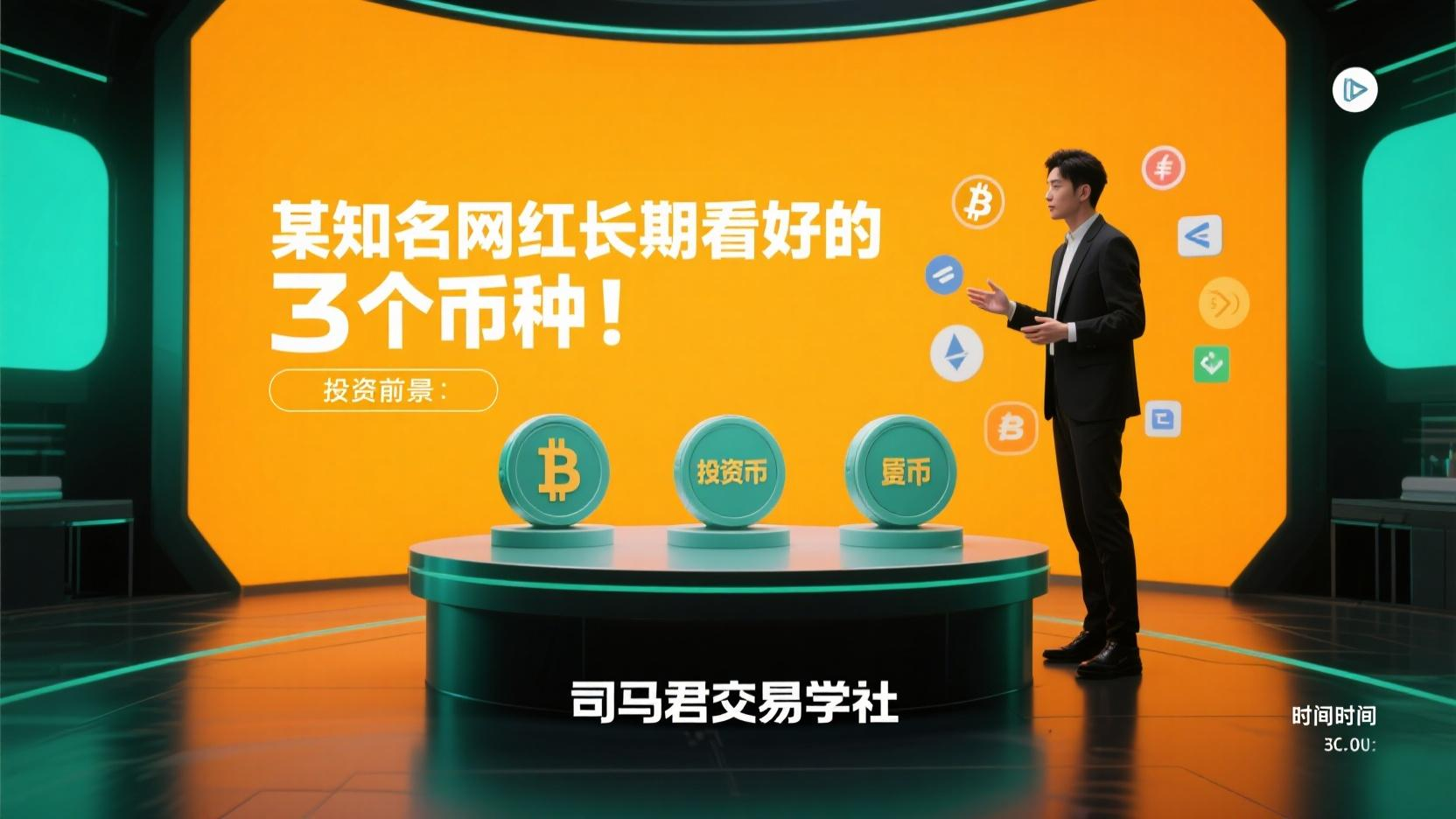 某知名网红长期看好的3个币种！