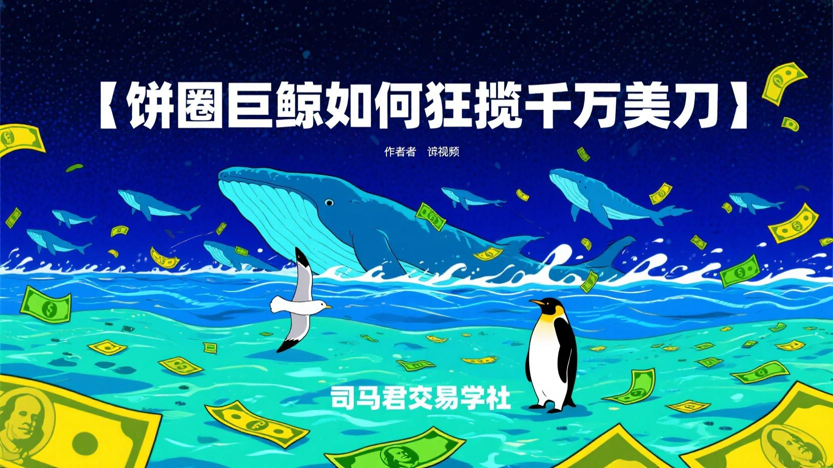 饼圈巨鲸如何狂揽千万美刀