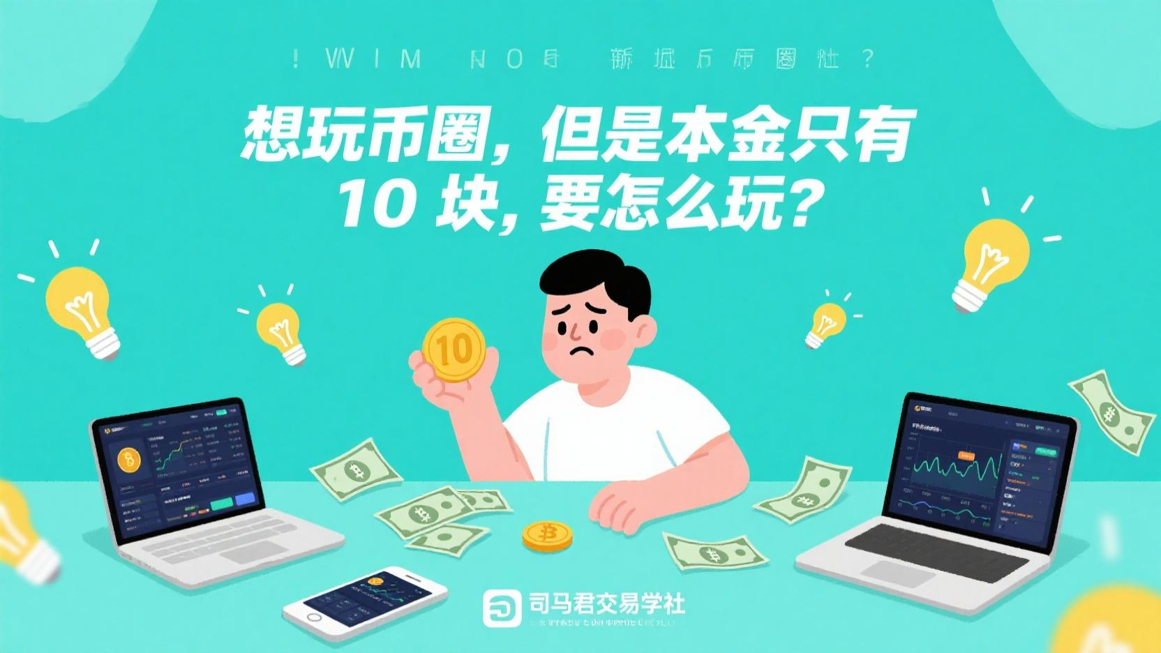 想玩币圈，但是本金只有10块，要怎么玩？
