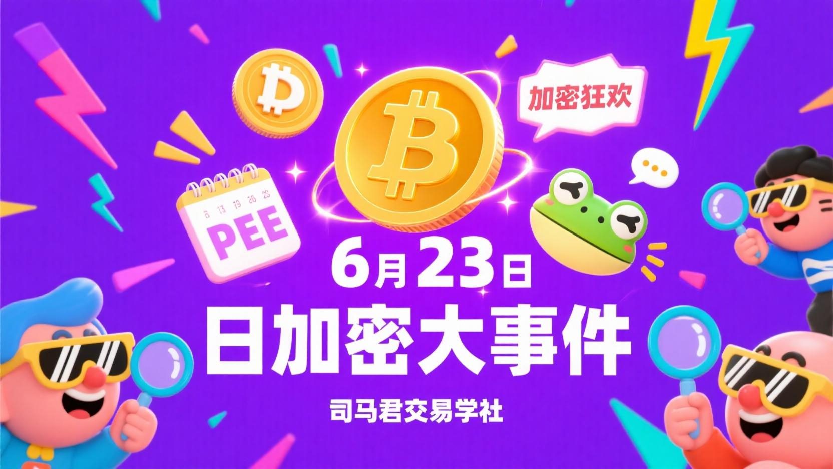 6月23日加密大事件