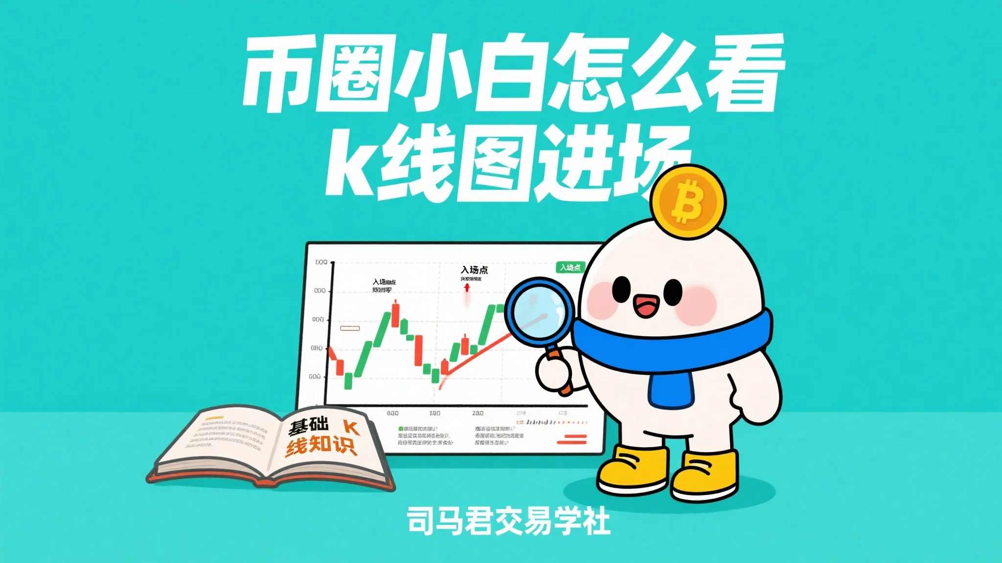 币圈小白怎么看k线图进场