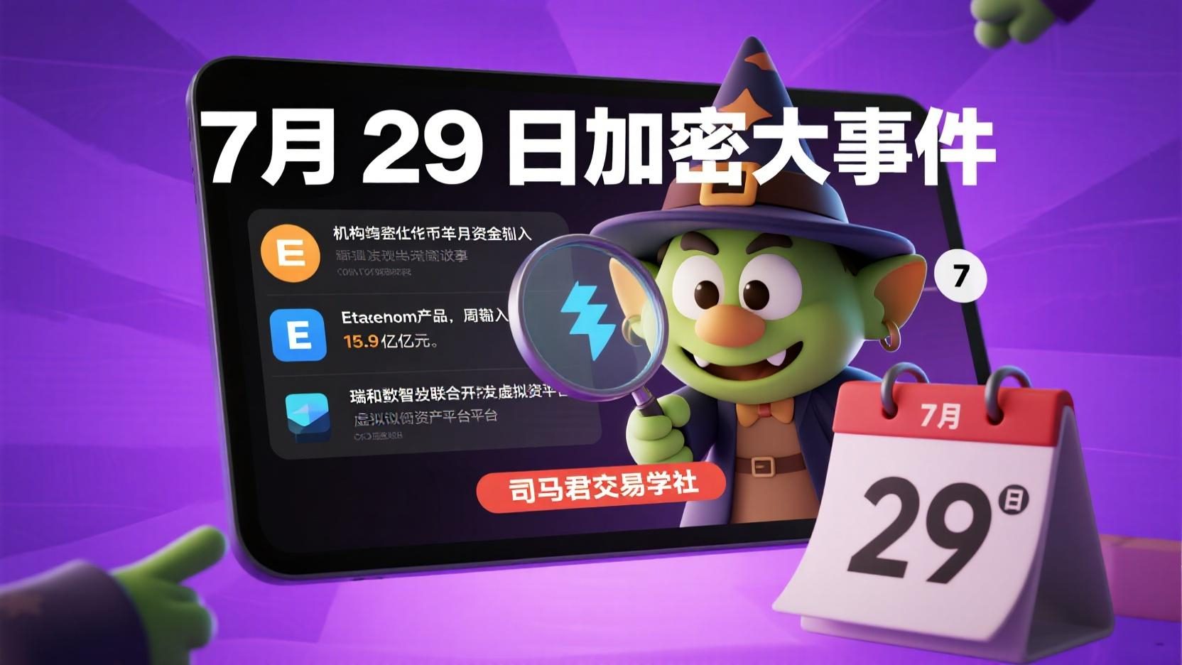 7月29日加密大事件