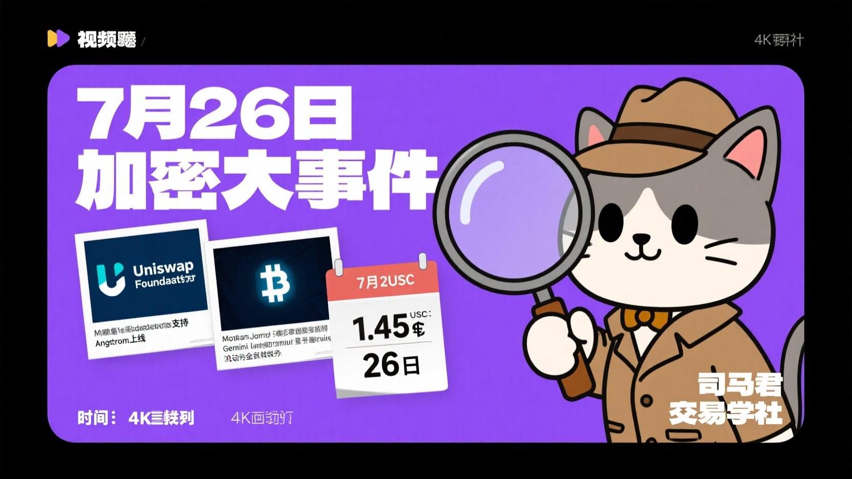 7月26日加密大事件