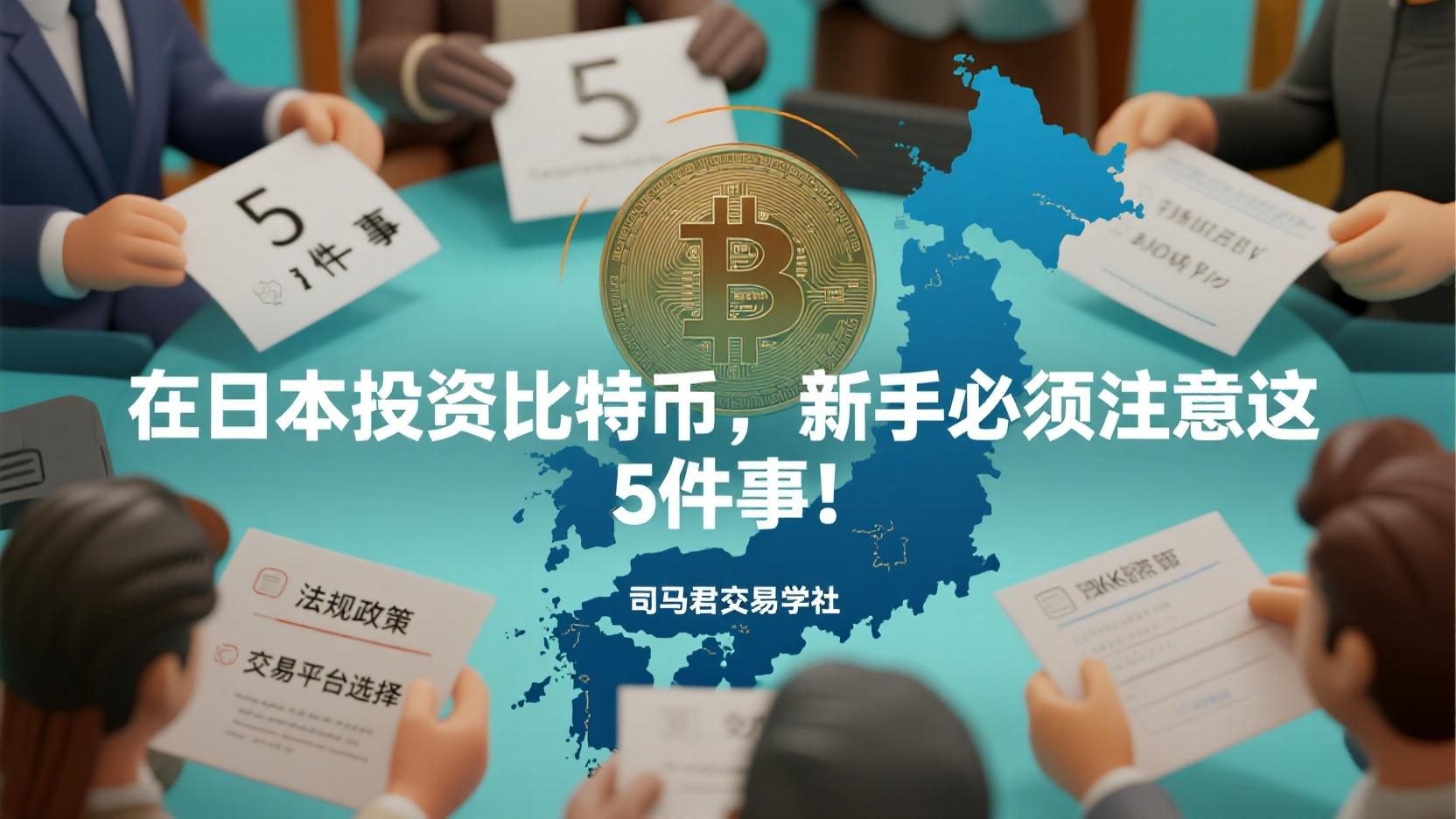 在日本投资比特币，新手必须注意这5件事！