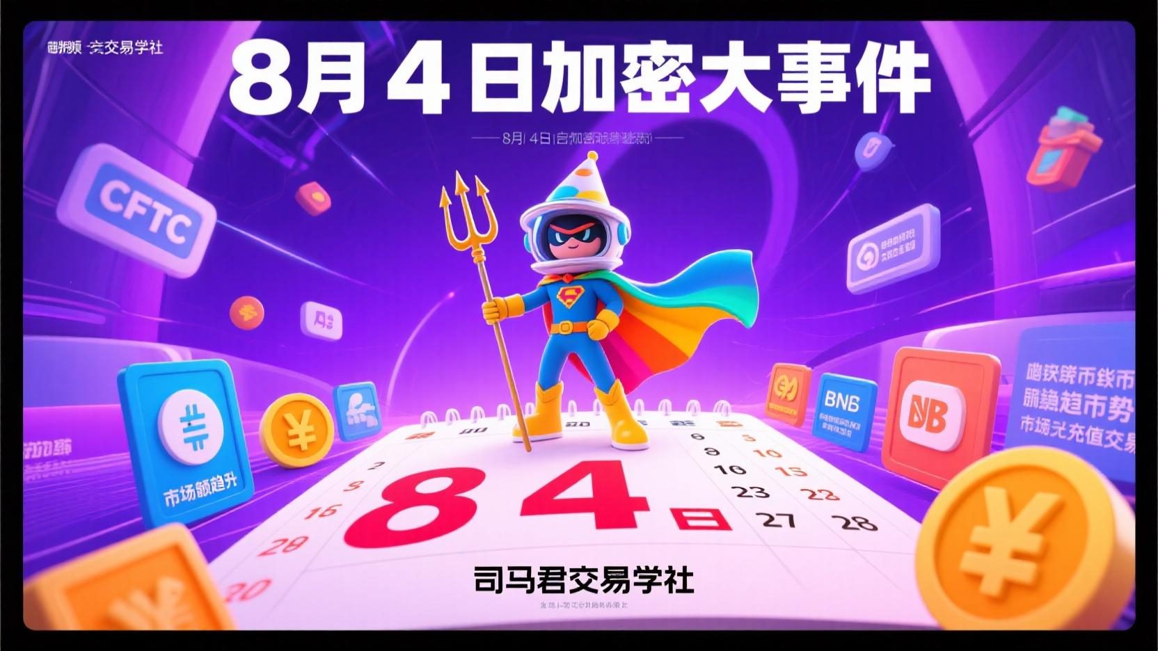 8月4日加密大事件