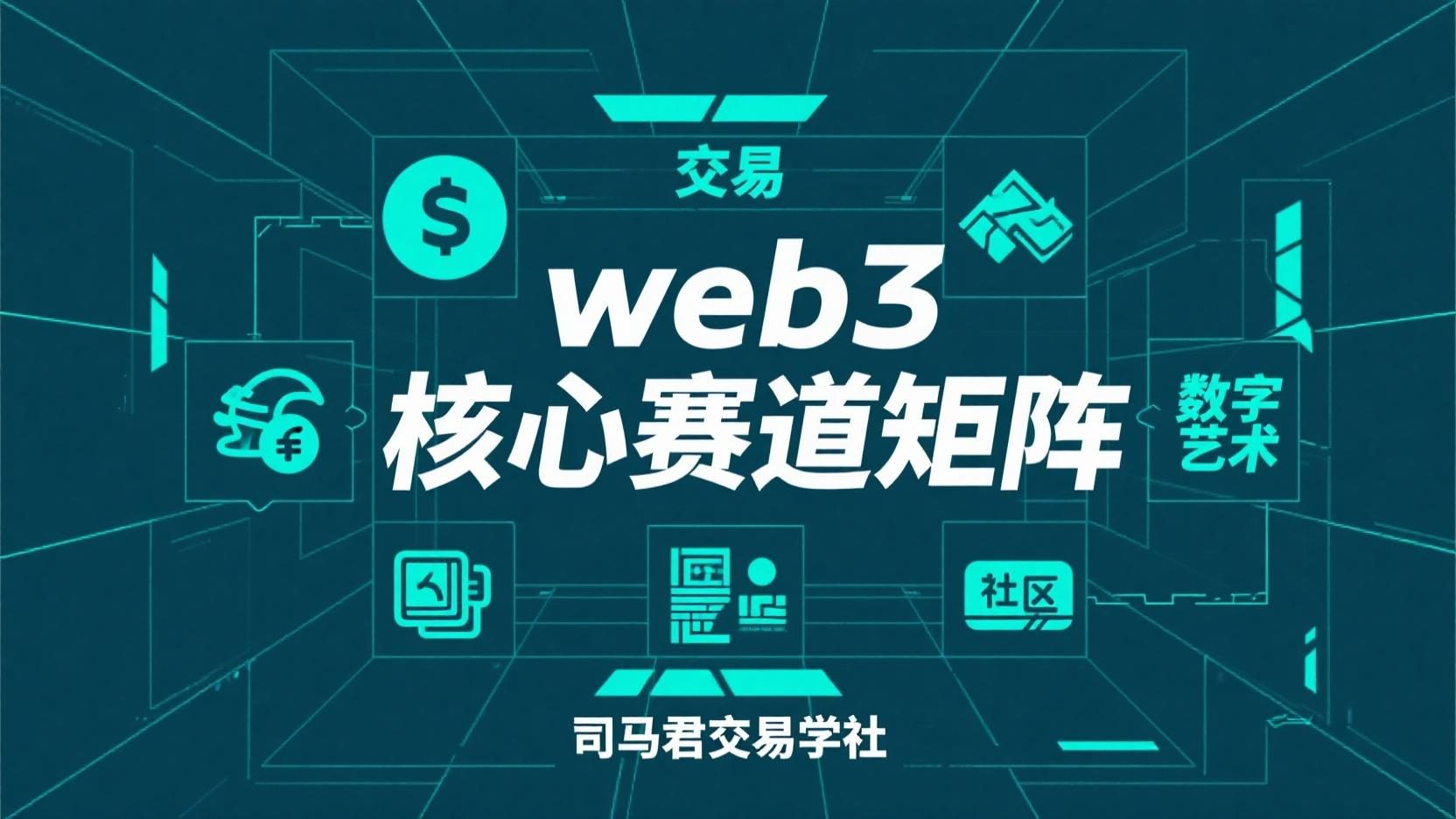 web3核心赛道矩阵
