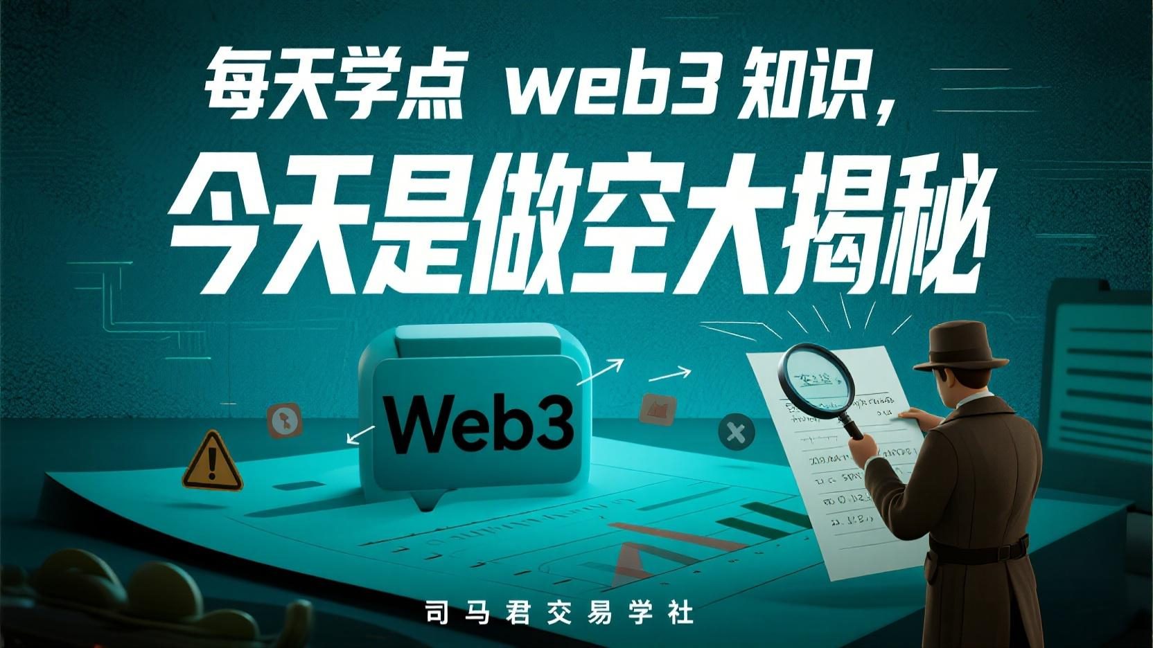每天学点web3知识，今天是做空大揭秘