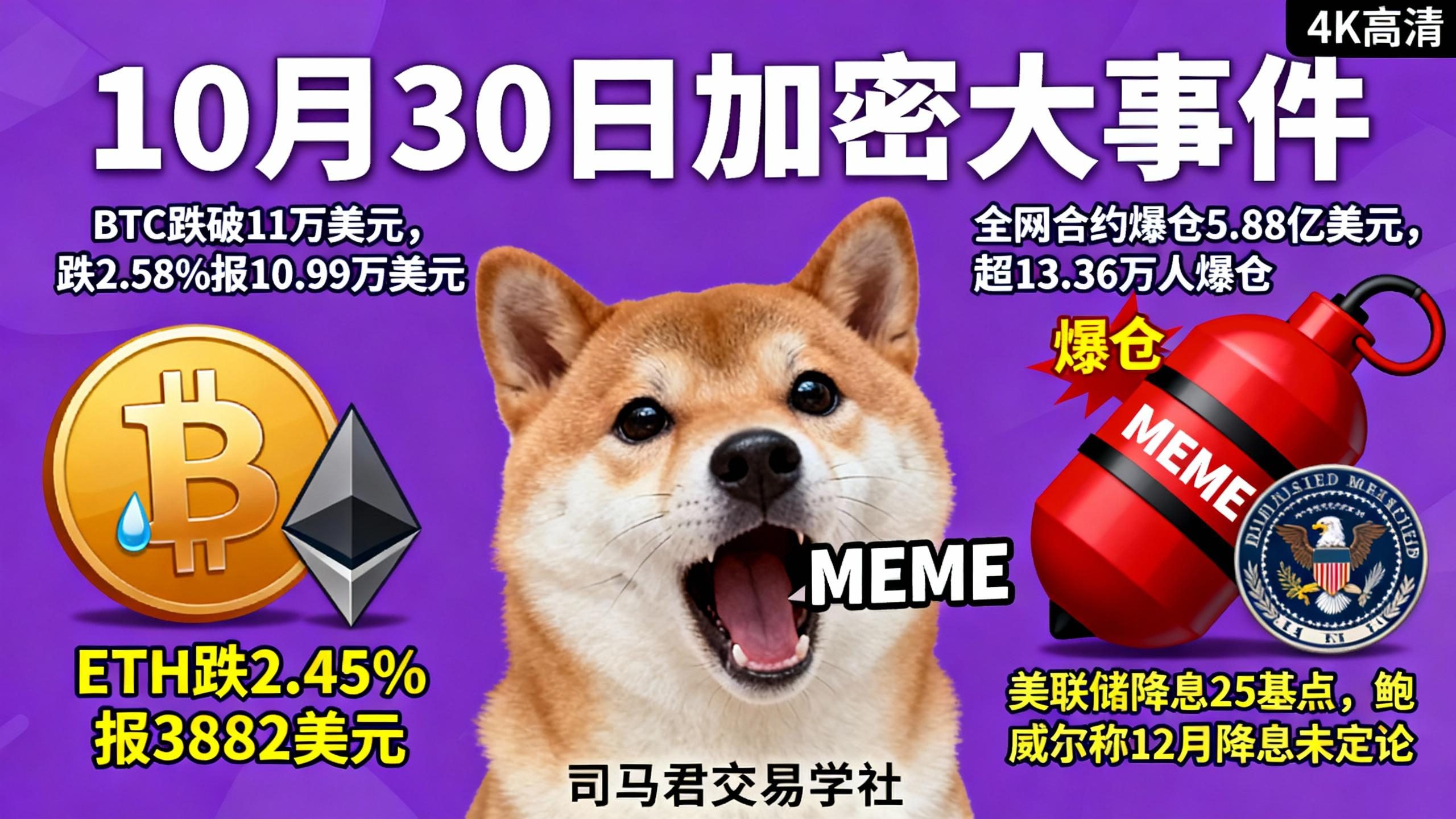 10月30日加密大事件