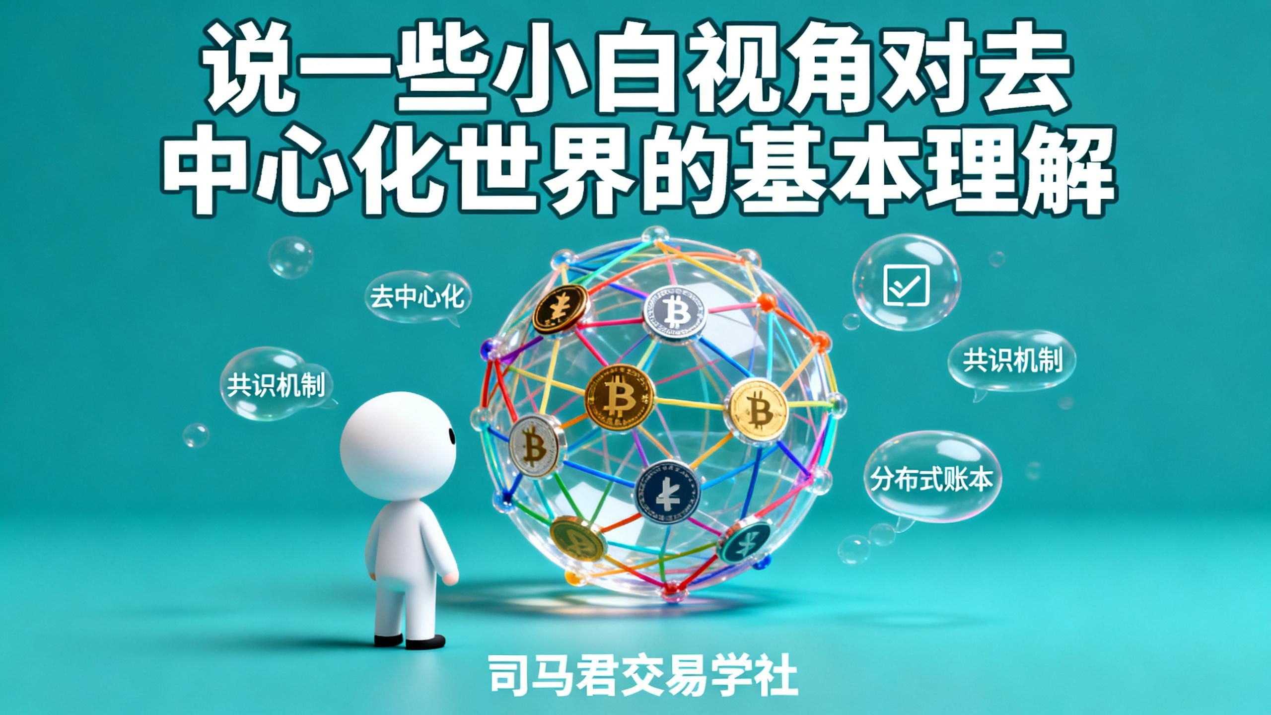 说一些小白视角对去中心化世界的基本理解