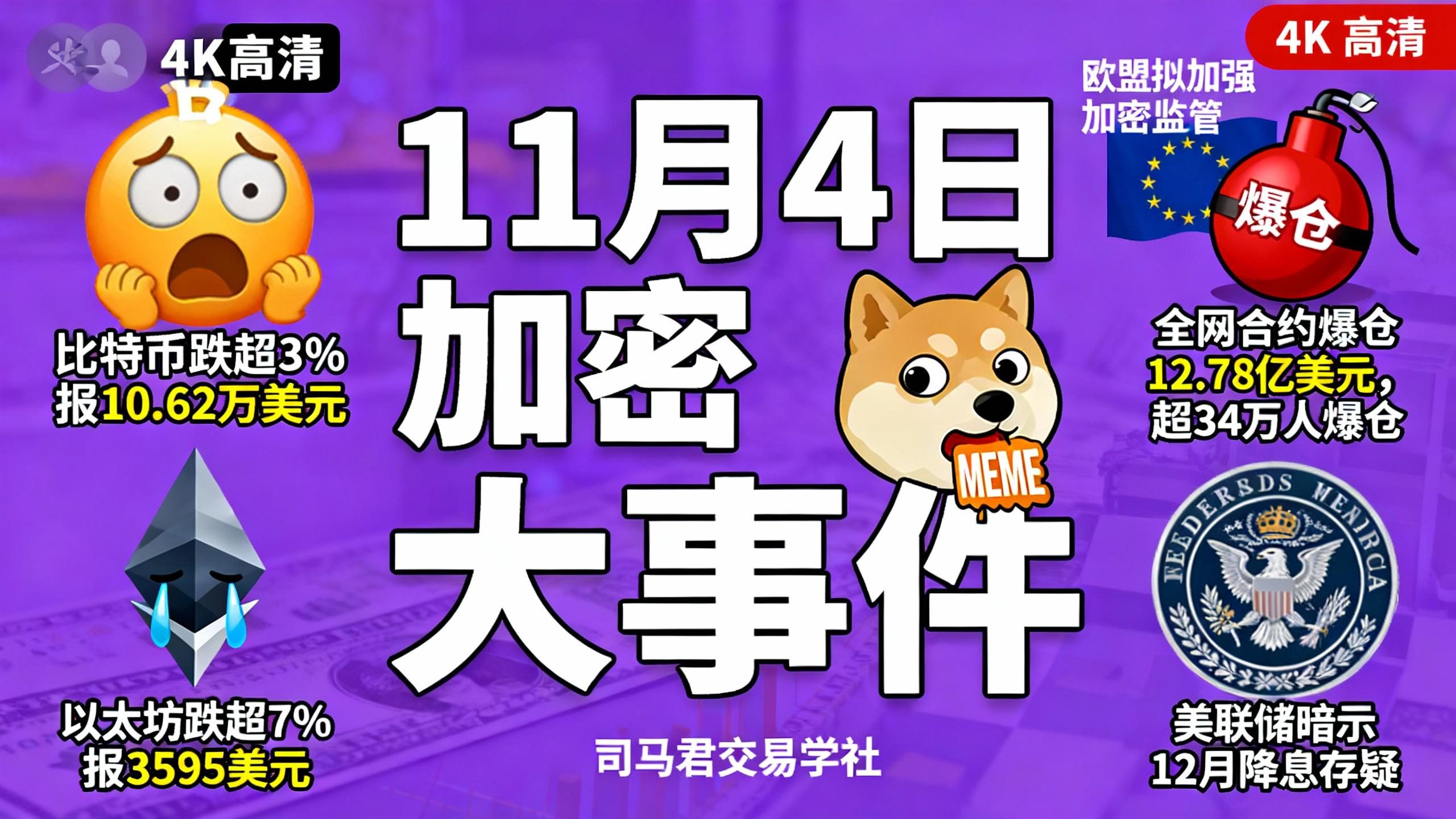 11月4日加密大事件